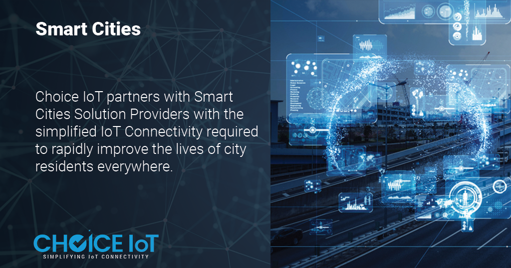 IoT and M2M for Smart Cities | Choice IoT Cellular Connectivity