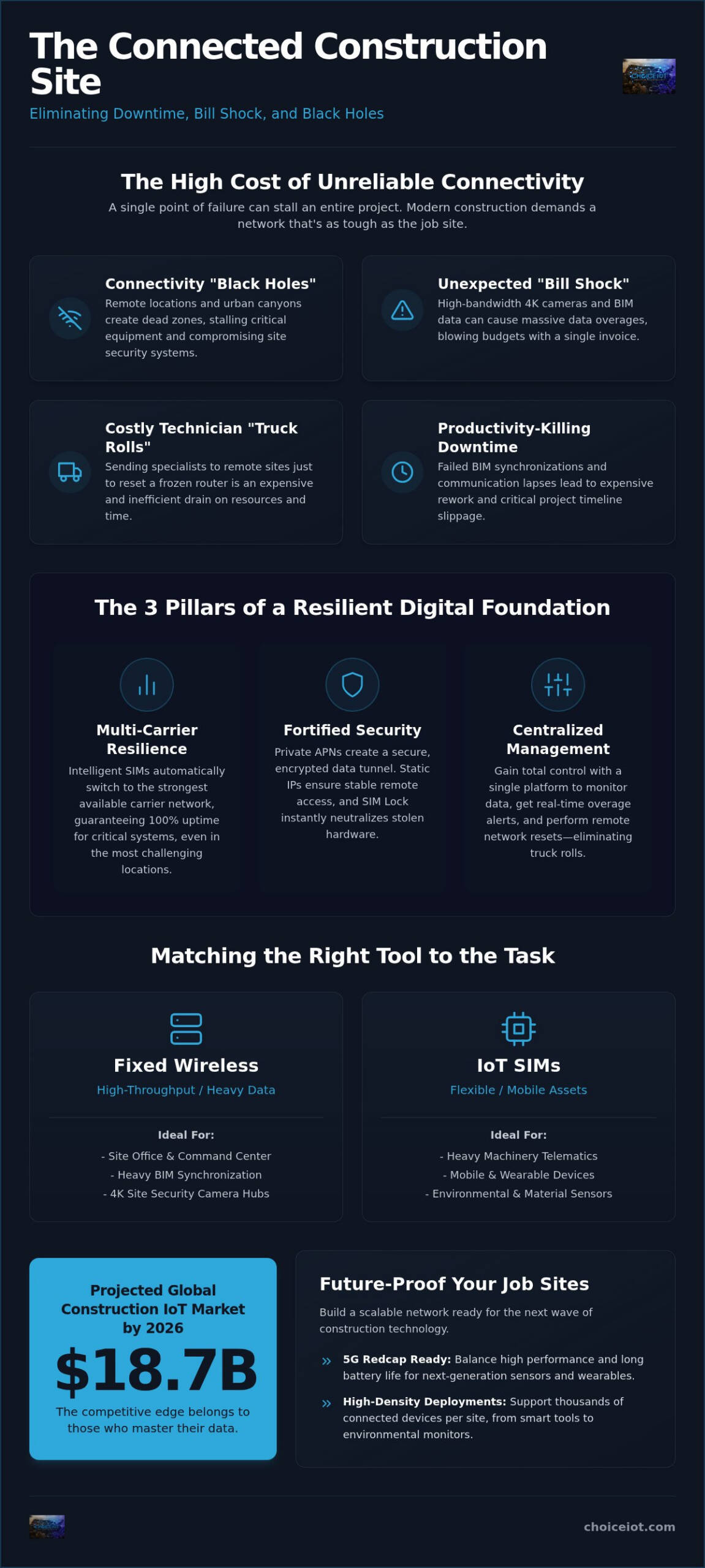 IoT Connectivity for Construction Sites: Building a Resilient Digital Foundation