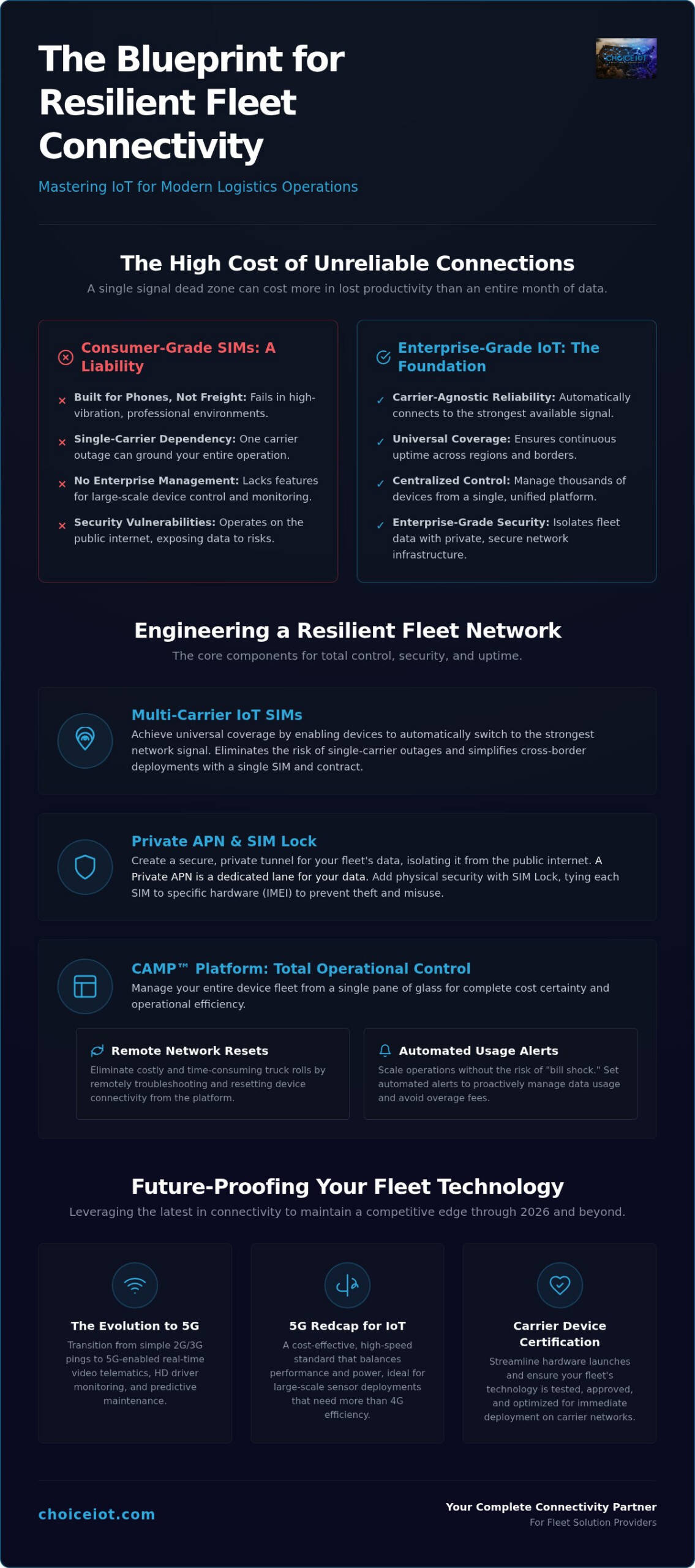 IoT Connectivity for Fleet Management: 2026 Strategic Guide