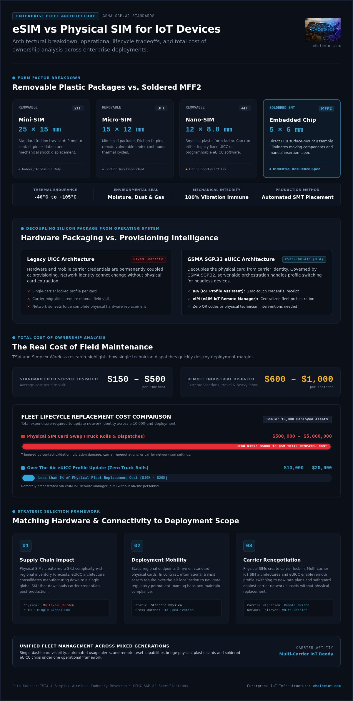 ESIM vs Physical SIM for IoT: 2026 Enterprise Guide